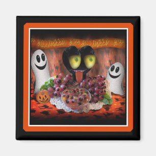 Aimant Centre de la fête d'Halloween