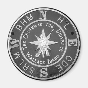 Aimant Centre de l'Univers à Wallace Idaho
