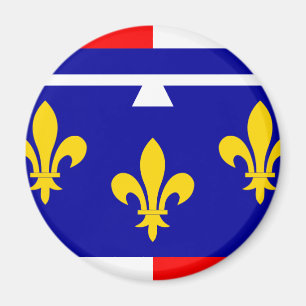 Aimant Centre, drapeau de la France