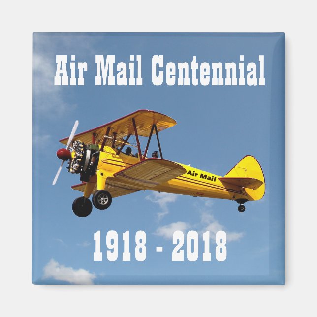 Aimant Centre historique du service de courrier aérien (Devant)