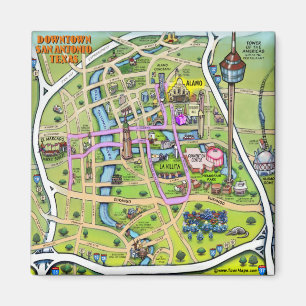 Aimant Centre-ville de San Antonio Texas