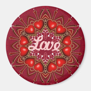 Aimant Cercle d'aimant d'amour