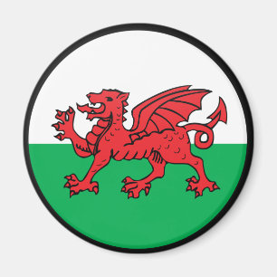 Aimant Cercle de drapeau de qualité de Gallois