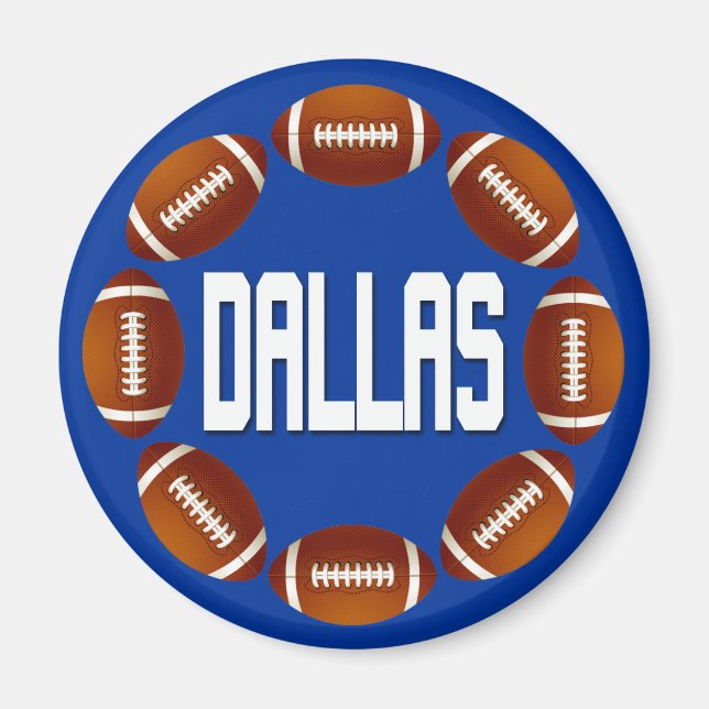 AIMANT CERCLE DE FOOTBALL DE DALLAS (Devant)