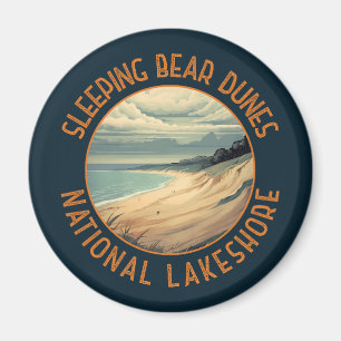 Aimant Cercle Lakeshore national des dunes de l'ours couc