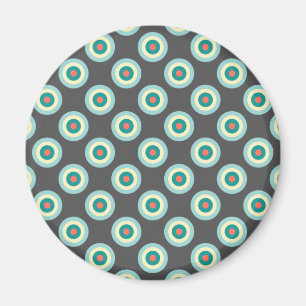 Aimant Cercles mixtes gris par Shirley Taylor