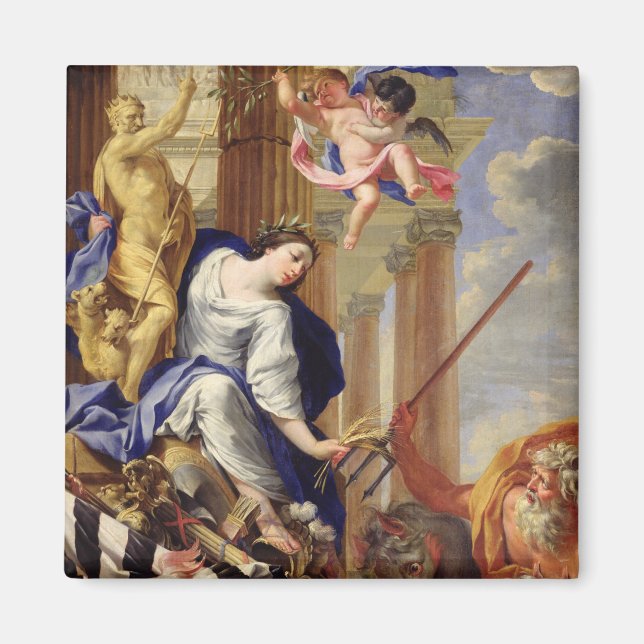 Aimant Ceres vantant les attributs de la guerre (Devant)