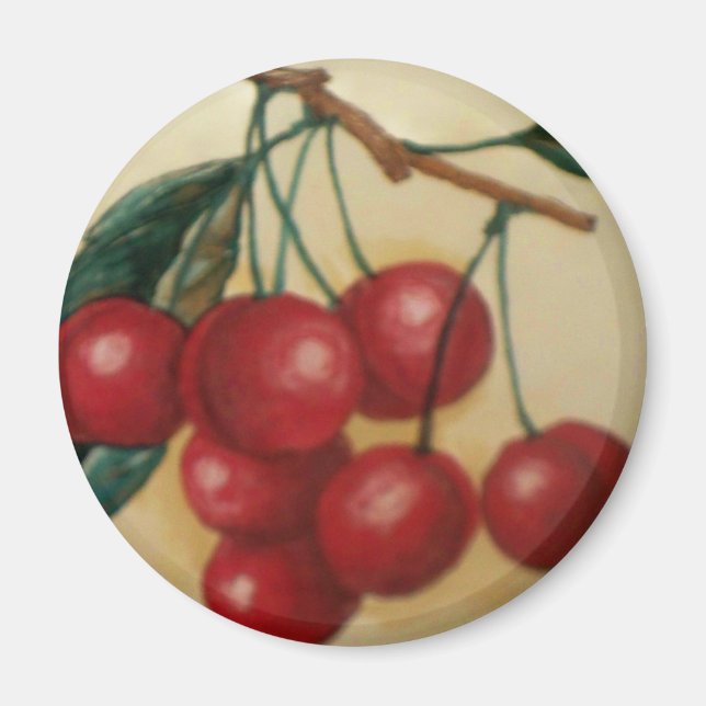 Aimant Cerises (Devant)