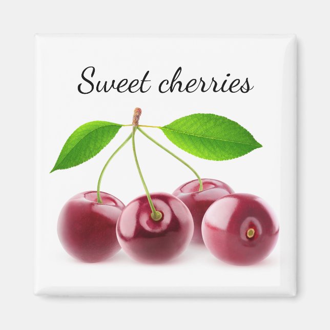 Aimant Cerises douces (Devant)