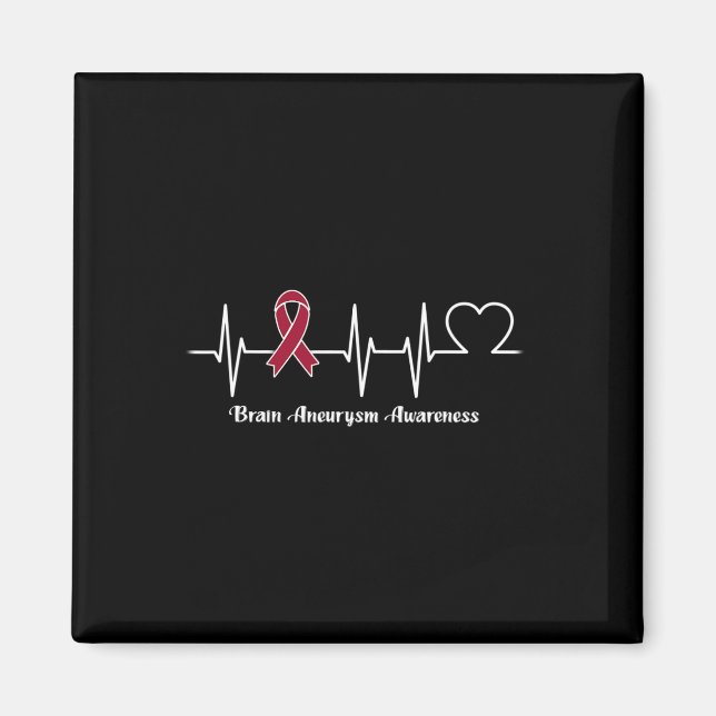 Aimant Cerveau Aneurysme guerrier (Devant)