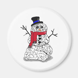 Aimant Cerveau neigeux