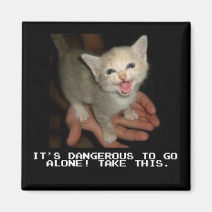 Aimant C'est dangereux d'aller seul à l'aimant