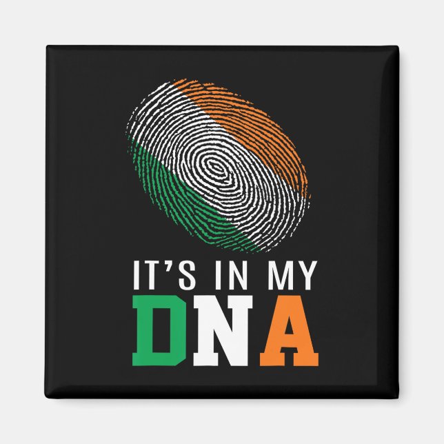 Aimant C'est Dans Mon Adn Irlande Drapeau Irlandais Cadea (Devant)