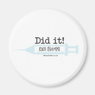 Aimant C'est fait ! RN 2012 Infirmière