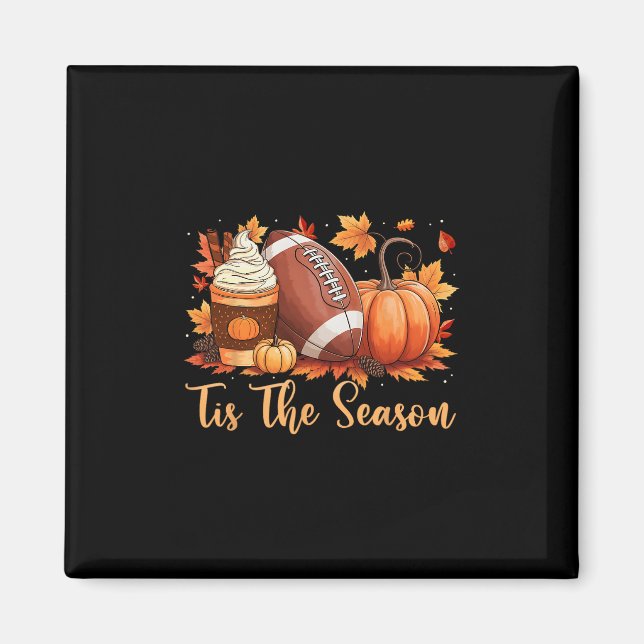 Aimant C'est la saison d'automne de Thanksgiving au Spice (Devant)