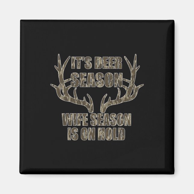 Aimant C'est la saison des Cerfs La saison des femmes est (Devant)