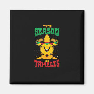 Aimant C'est la saison des tamales, fête mexicaine de Noë