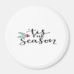 Aimant C'Est La Saison Retro Classic Design