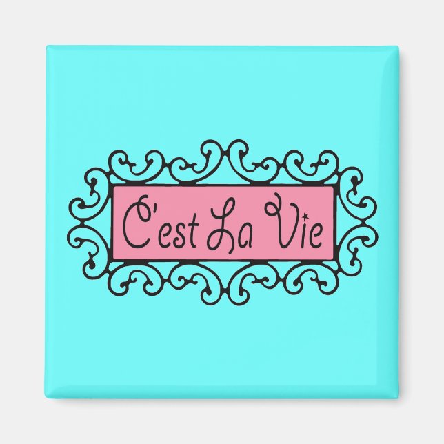 Aimant C'est La Vie (C'est La Vie) ~ (Devant)