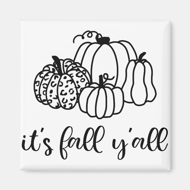 Aimant C'est l'automne (Devant)