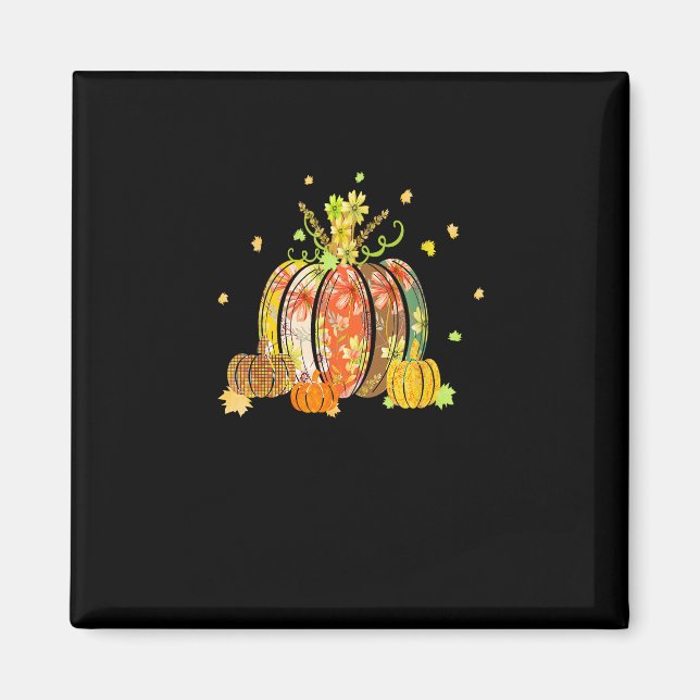 Aimant C'est l'Automne À Vous Tous Épices de Citrouille D (Devant)