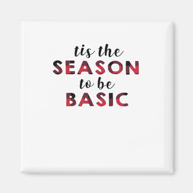 Aimant C'Est Le Design De Base De La Saison (Devant)