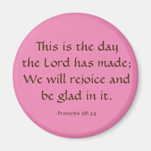 Aimant C'est le jour où le Seigneur a fait Personnaliser