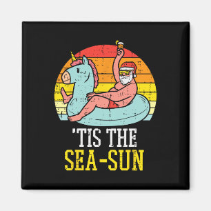 Aimant C'est Le Soleil De La Mer Santa Licorne Flotte Été