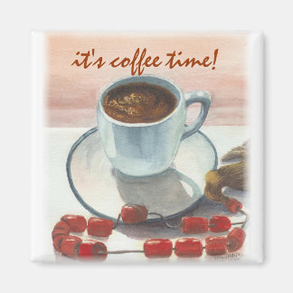 Aimant c'est l'heure du café !