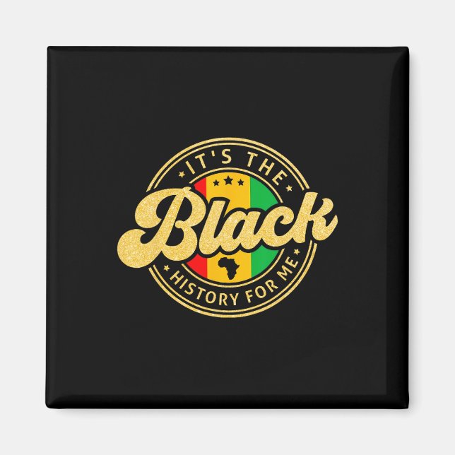 Aimant C'est l'histoire des Noirs pour moi Mois de la fie (Devant)