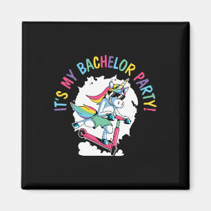 Aimant C'est ma licorne de marié de l'enterrement de vie
