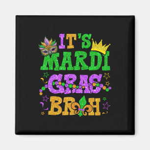 Aimant C'est Mardi Gras Bruh Funny Mardi Gras Ados Garçon