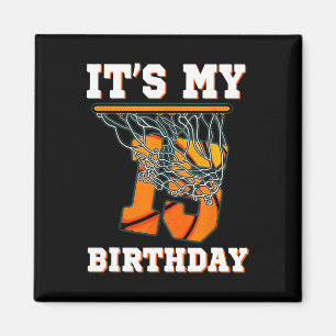 Aimant C'est mon 15e anniversaire Bysketbyll Boy Party 15