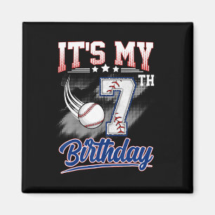 Aimant C'est mon 7e anniversaire Bysebyll 7 ans Anniversa
