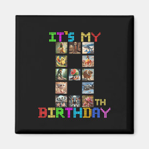 Aimant C'est mon 8ème anniversaire drôle italien Brainrot