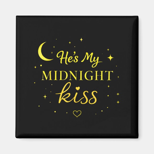 Aimant C'est mon baiser de minuit Dire romantique couple  (Devant)