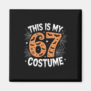 Aimant C'est mon costume 67 paresseux Brainrot Meme 67 dr