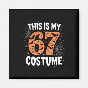Aimant C'est mon costume 67 paresseux Brainrot Meme 67 dr