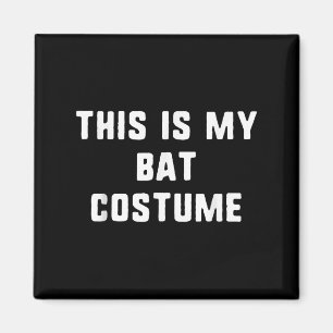 Aimant C'Est Mon Costume De Chauve-Feu Halloween Funny Ea