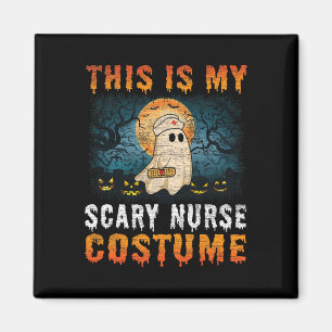 Aimant C'Est Mon Costume Infirmière Effrayant Halloween H
