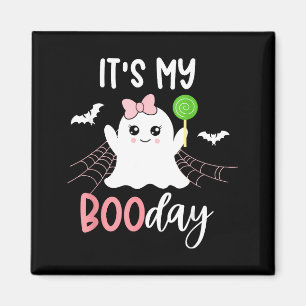 Aimant C'est mon jour de Boo Halloween d'anniversaire mig