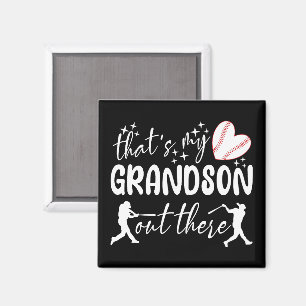 Aimant C'est mon petit-fils là-bas, grand-mère drôle