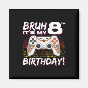 Aimant C'est My 8th Birthday Video Game 8th Birthday Gami