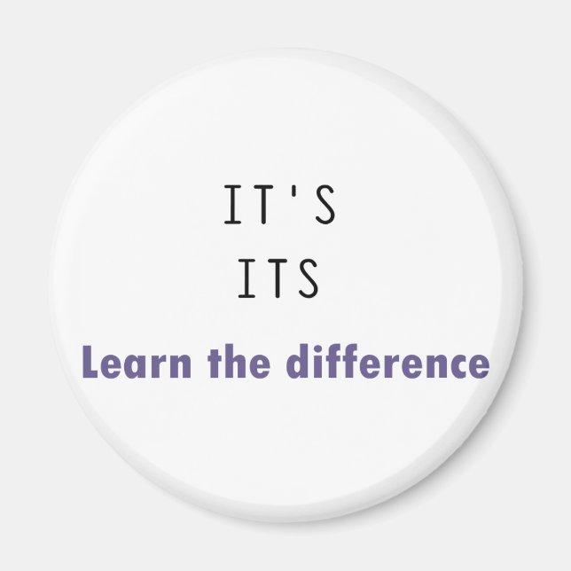 Aimant C'est sa grammaire (Devant)