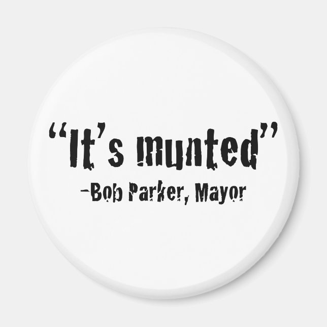 Aimant C'est truqué (Devant)