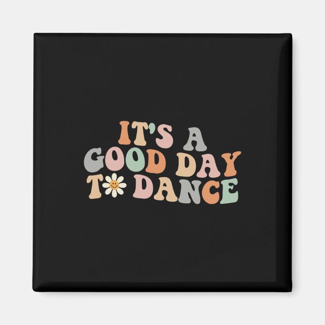 Aimant C'est un bon jour pour danser Danse Super Danse dr (Devant)