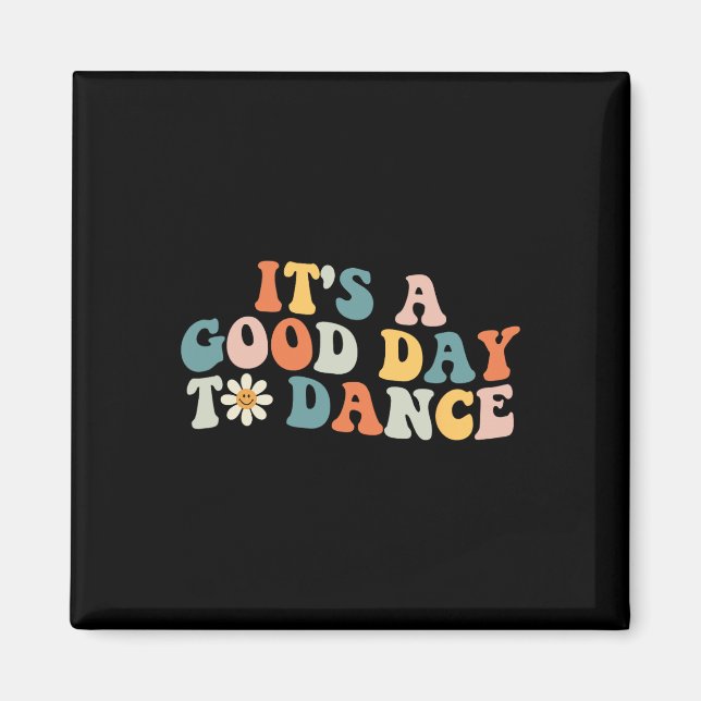 Aimant C'est un bon jour pour danser Danse Super Danse dr (Devant)