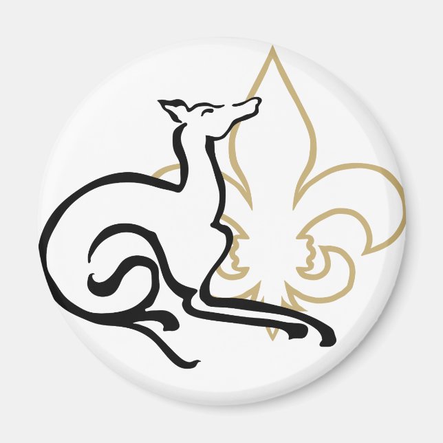 Aimant C'est un logo de zone grise - 2 (Devant)