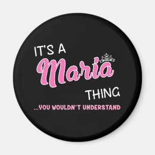 Aimant C'est une chose Maria que vous ne comprendriez pas