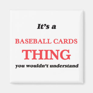 Aimant C'est une histoire de cartes de baseball, vous ne